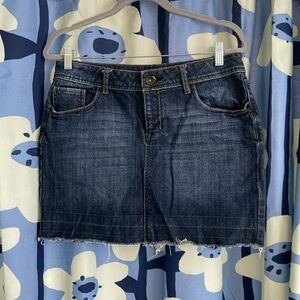 Jean mini skirt, super cute y2k